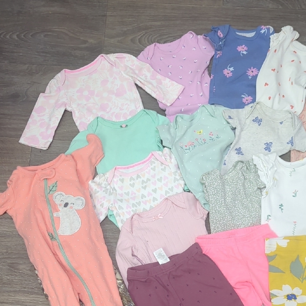 Newborn Colorful Baby Clothing Set - Picture 2 of 5